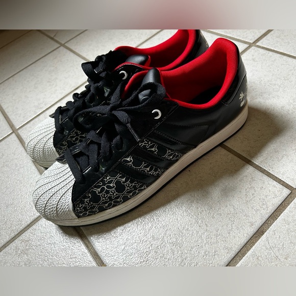 AUTHENTIC ADIDAS ORIGINALS SUPERSTAR 2 II MICKEY X G48969 size 10 1/2 - Picture 6 of 8